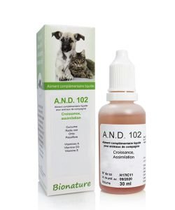 A.N.D. 102 - Croissance et assimilation BIO, 30 ml